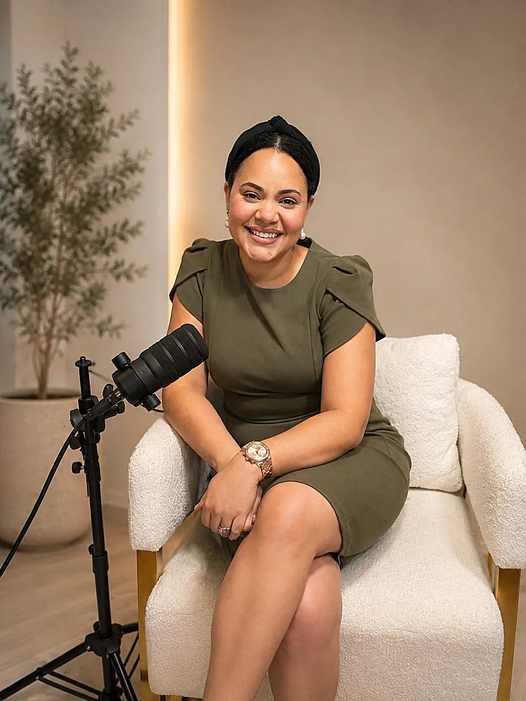 Mayelin Stevenson in podcast