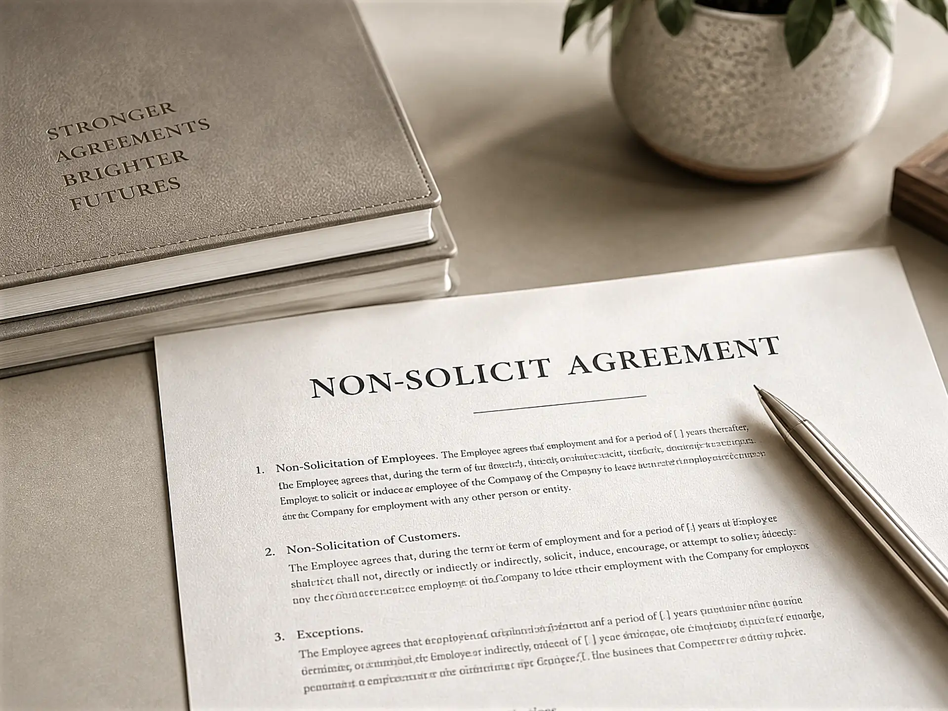 Non Solicit agreement document