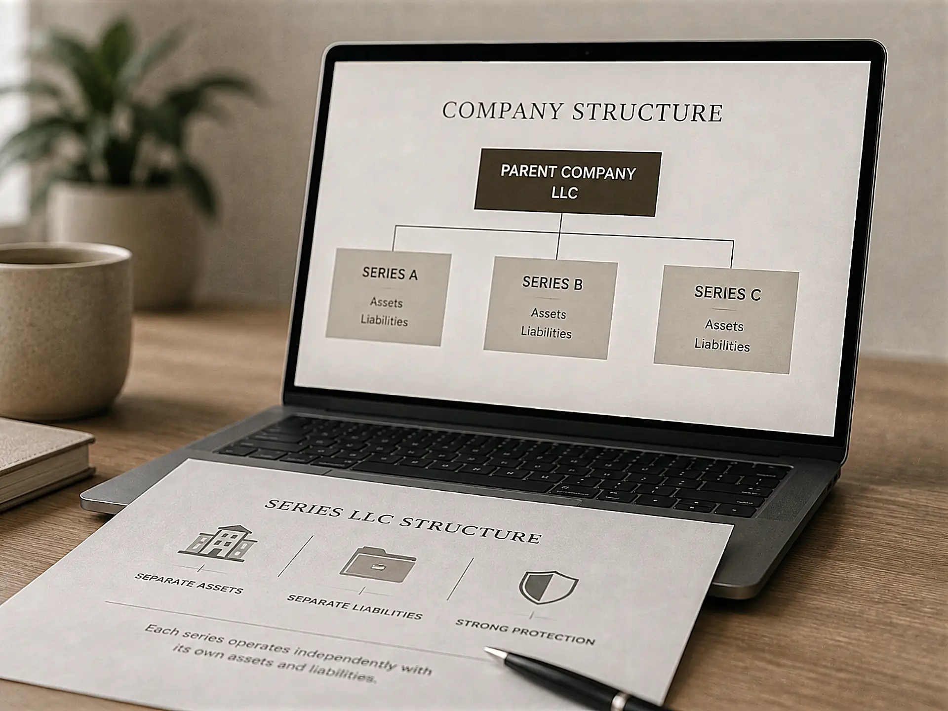 Series LLC diagram